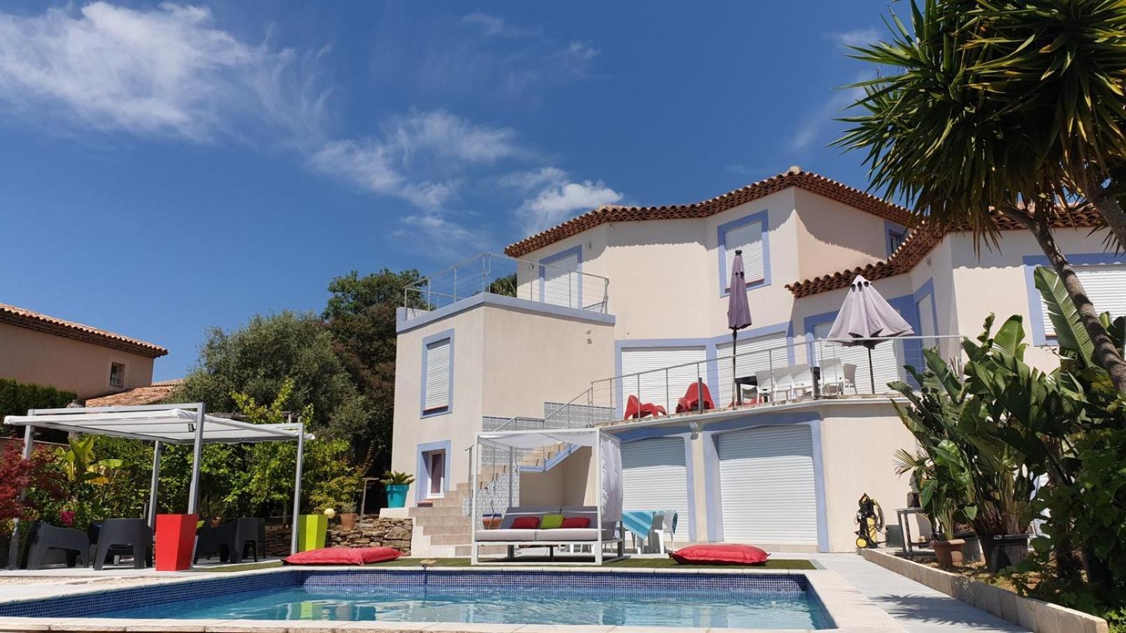 Villa Andalucia, Pisc Chauf Mai A Sept La Ciotat Kültér fotó
